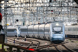 서울역의 KTX 열차