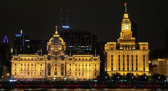 상하이 도시 풍경