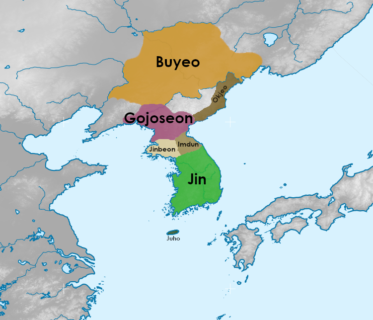 고조선·부여 지도
