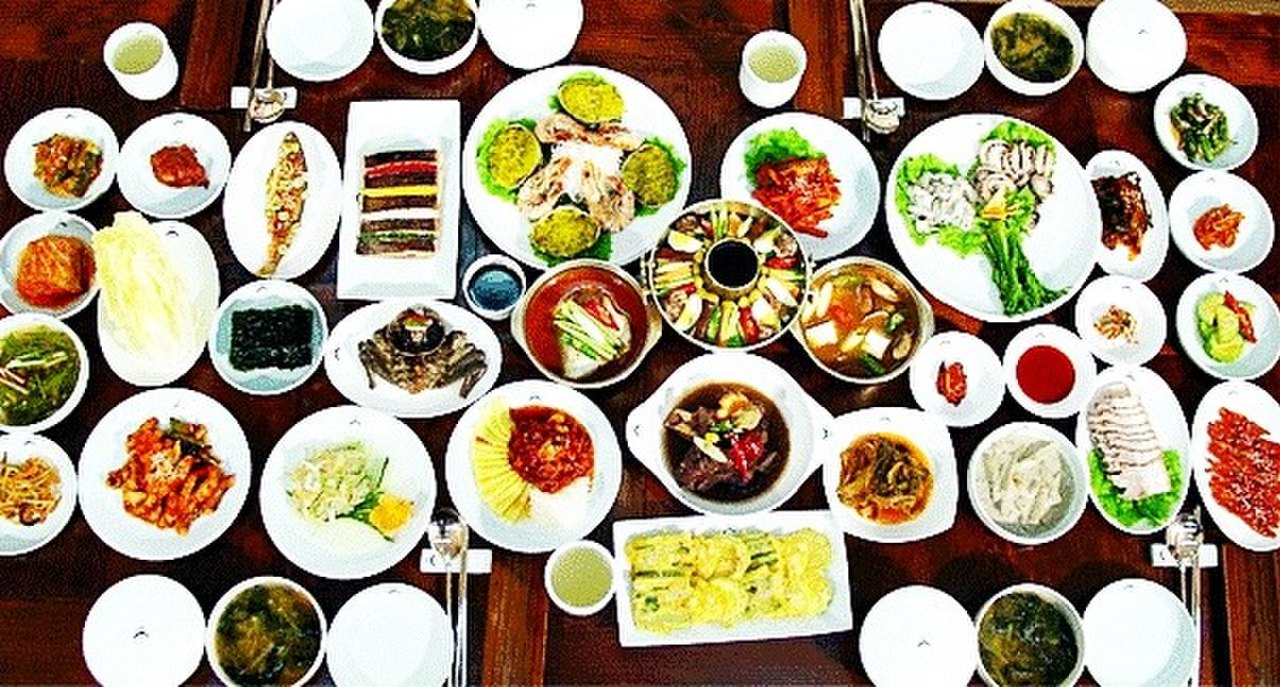 한식 한정식 상차림